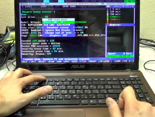 Качественный ремонт экранов ноутбуков Asus в Петербурге 